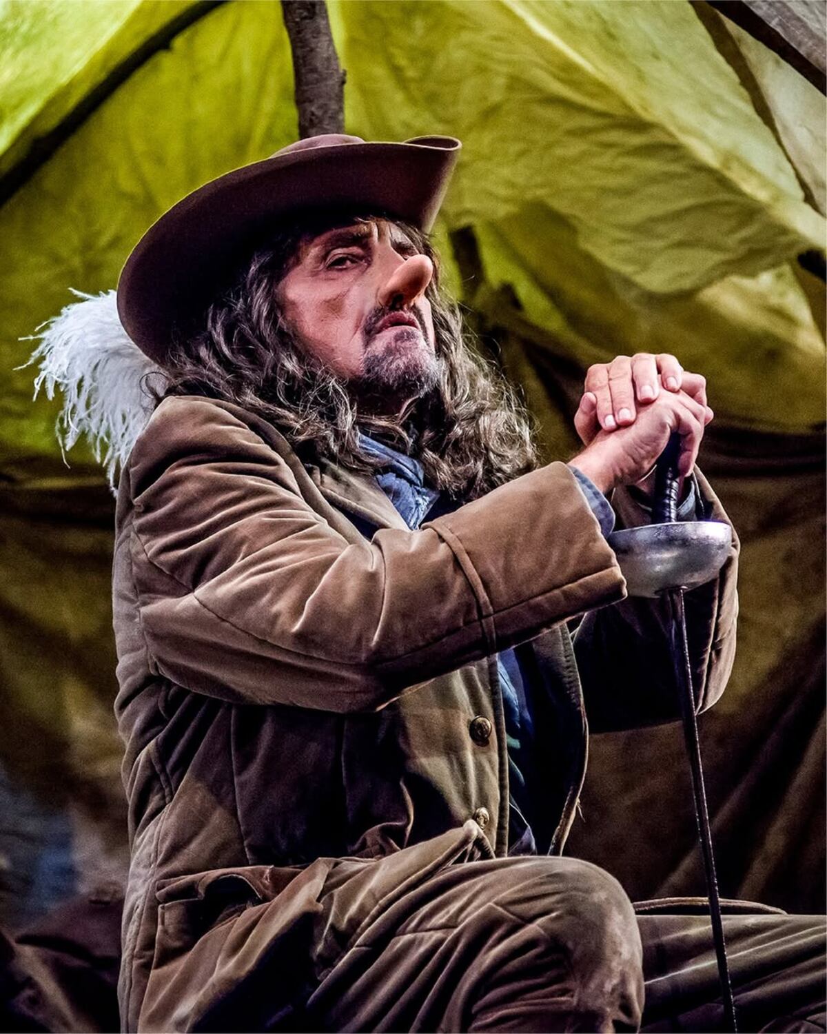 Gabriel "Puma" Goity protagoniza "Cyrano", un clásico que llega al Teatro del Libertador.