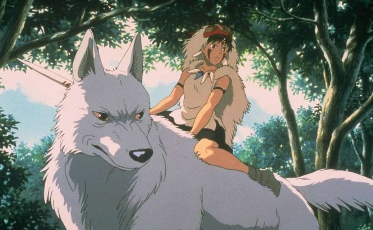 Una imagen de "La princesa Mononoke", otra de las películas de Hayao Miyazaki y Studio Ghibli. (Archivo)
