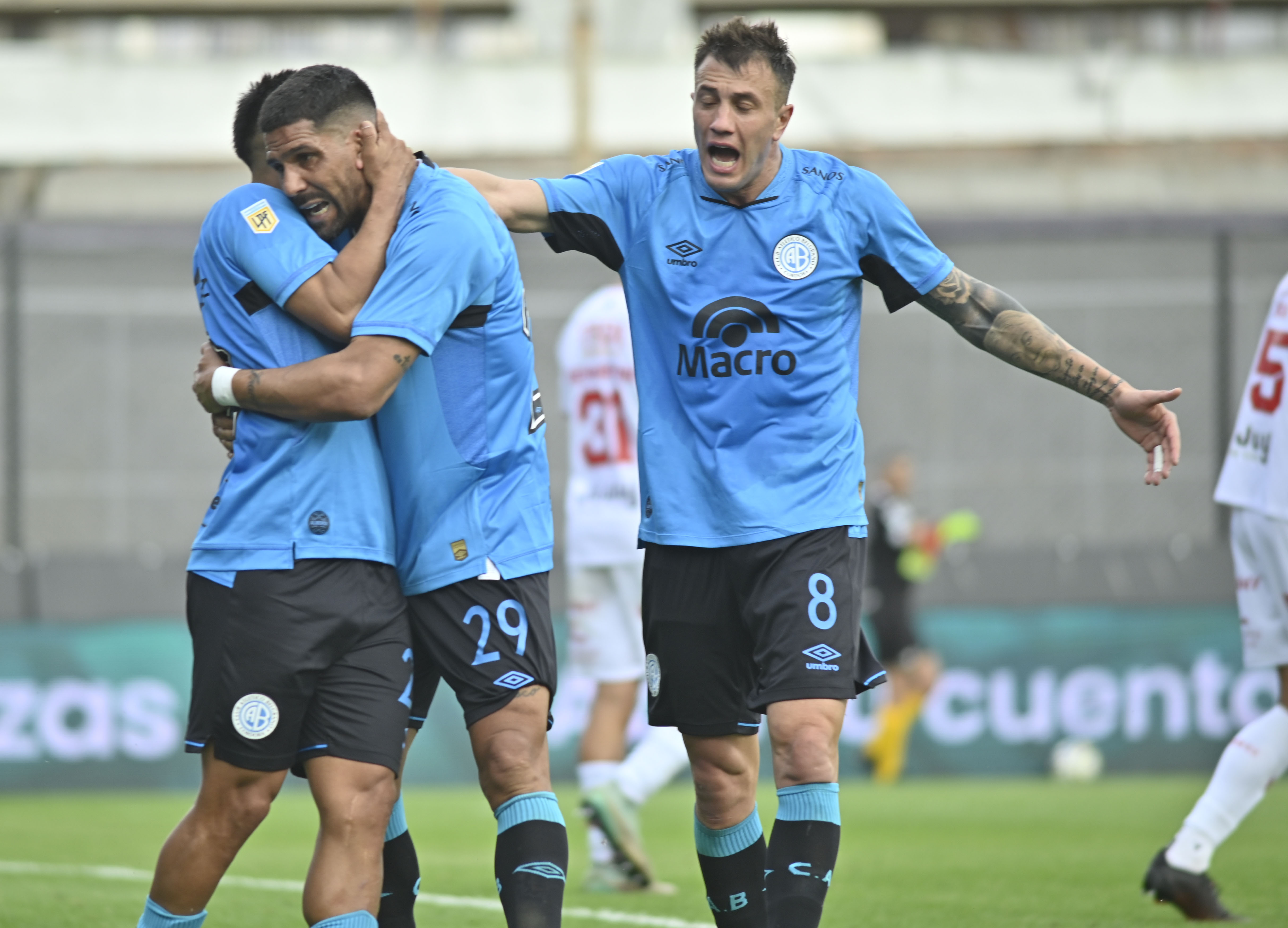 Belgrano visitó a Barracas Central por la fecha 10 del Torneo Clausura de la Liga Profesional. (Fotobaires)