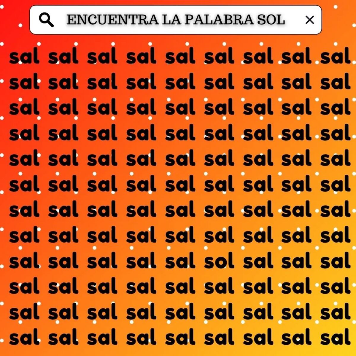 El acertijo.