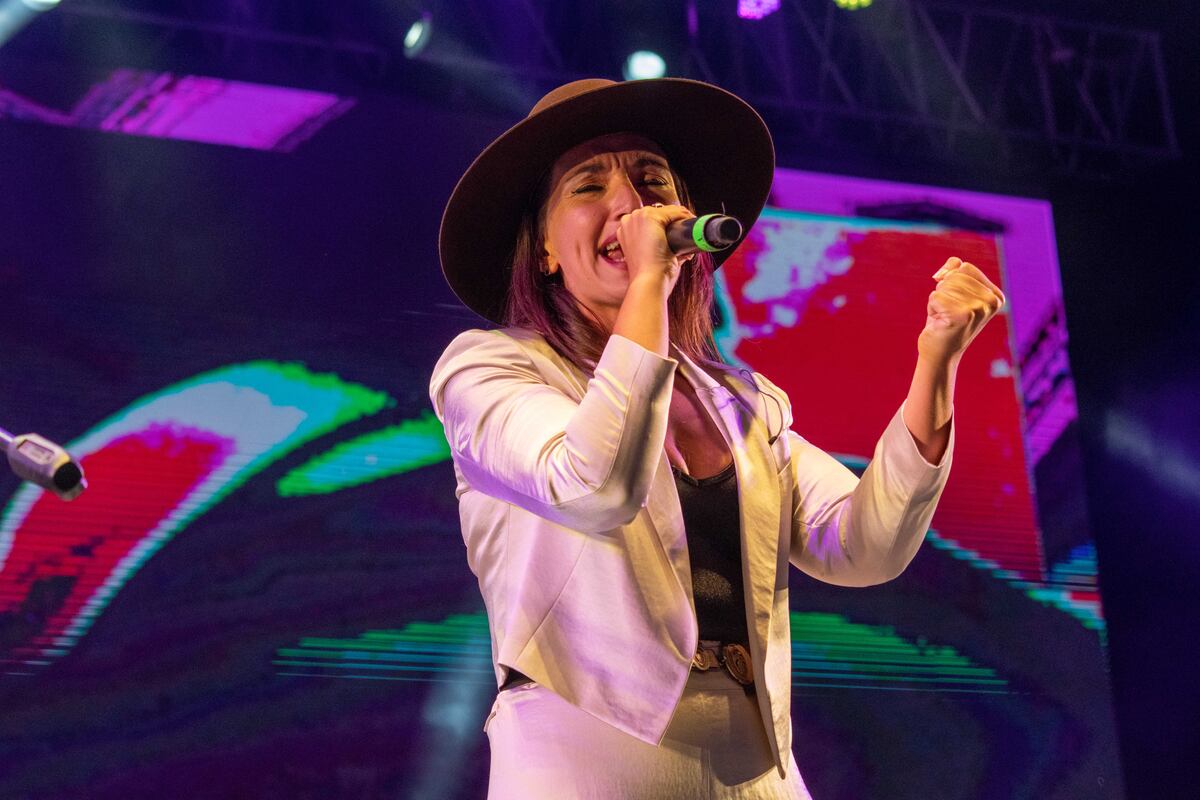 Jessica Benavidez dedicó su repertorio a la música de Córdoba en todas sus formas. (La Voz).
