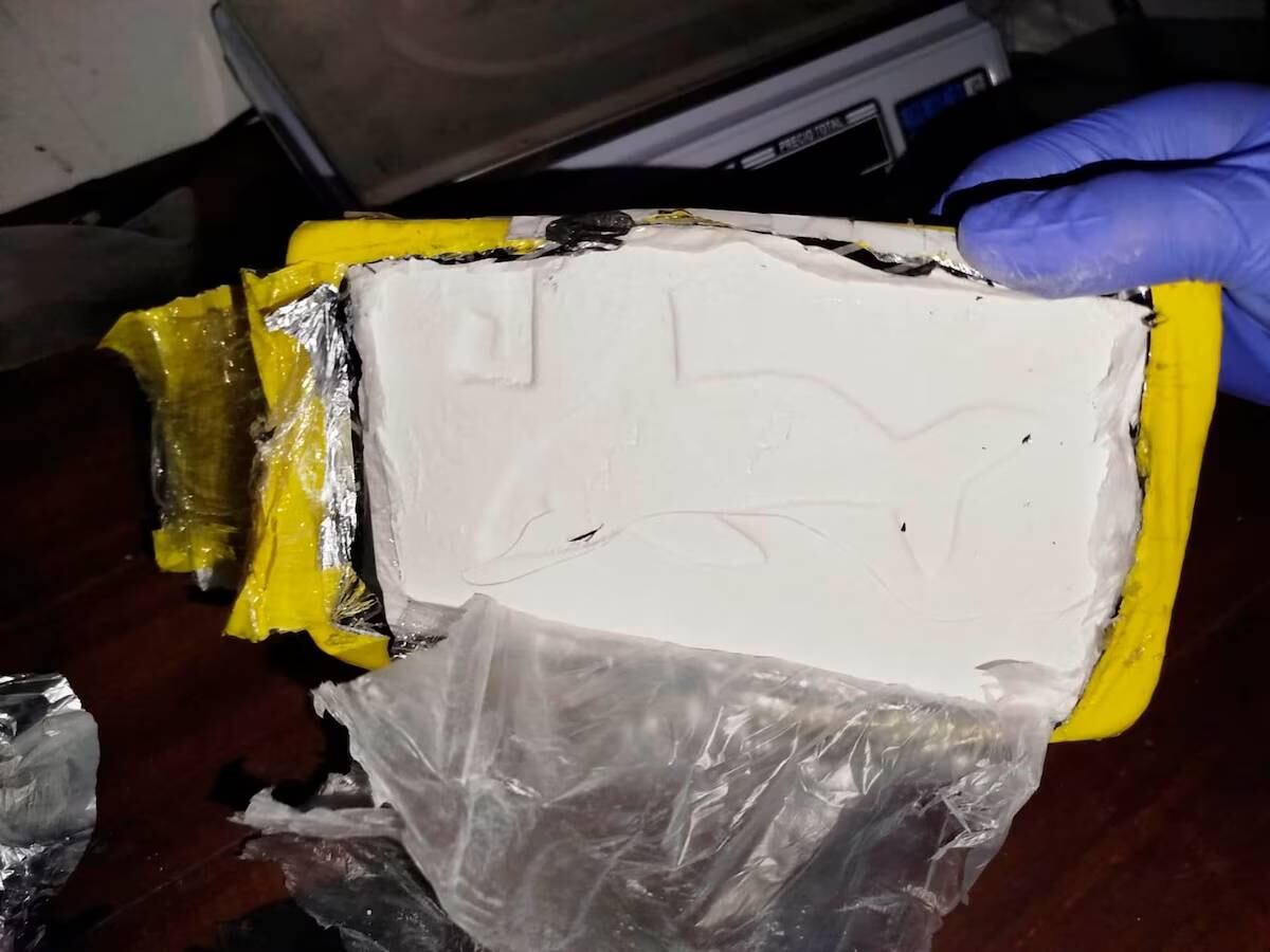 Detuvieron un camión que transportaba 150 kilos de cocaína camuflados en cajones de babanas (Policía Federal)