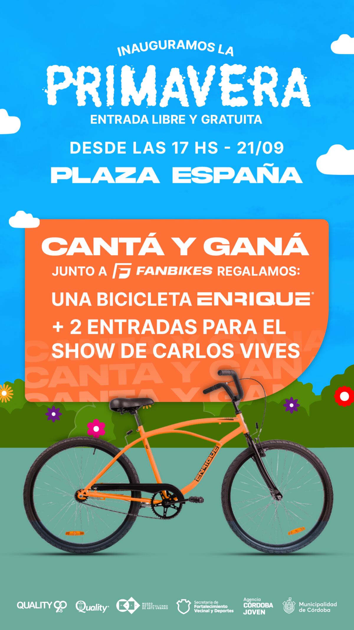 Celebración de Quality 90.5 en Plaza España.