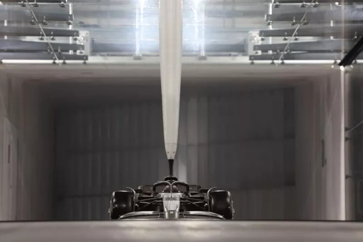 El imponente y moderno nuevo túnel de viento de Aston Martin, el equipo que quiere ganar todo en el mediano plazo. (Prensa Aston Martin)