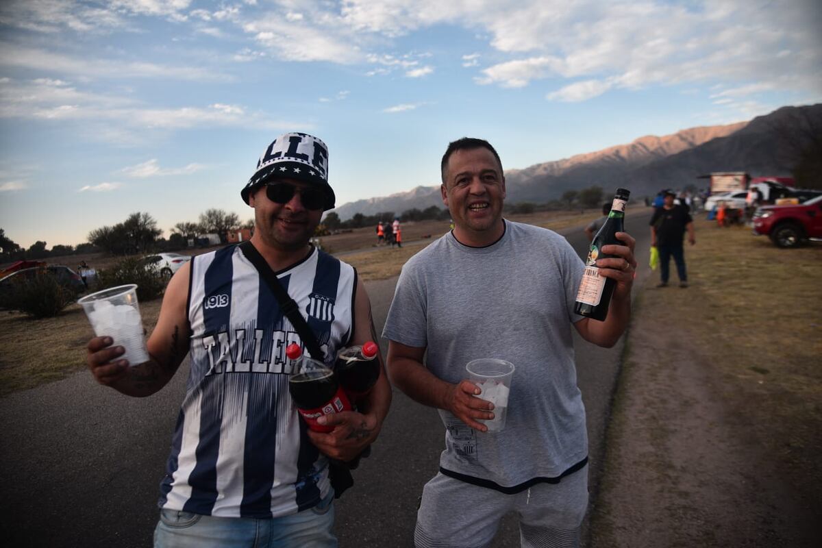 Cara 'e Cancha de Talleres en la previa del partido entre Talleres y Godoy Cruz por los octavos de final de la Copa Argentina en San Luis. (Pedro Castillo / La Voz)