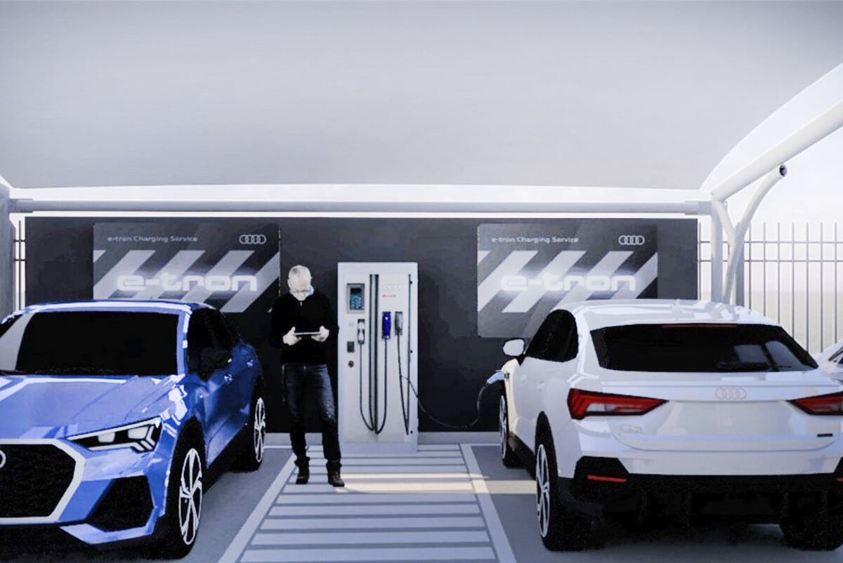 Estación de carga eléctrica en Maipú Exclusivos / Mundo Maipú