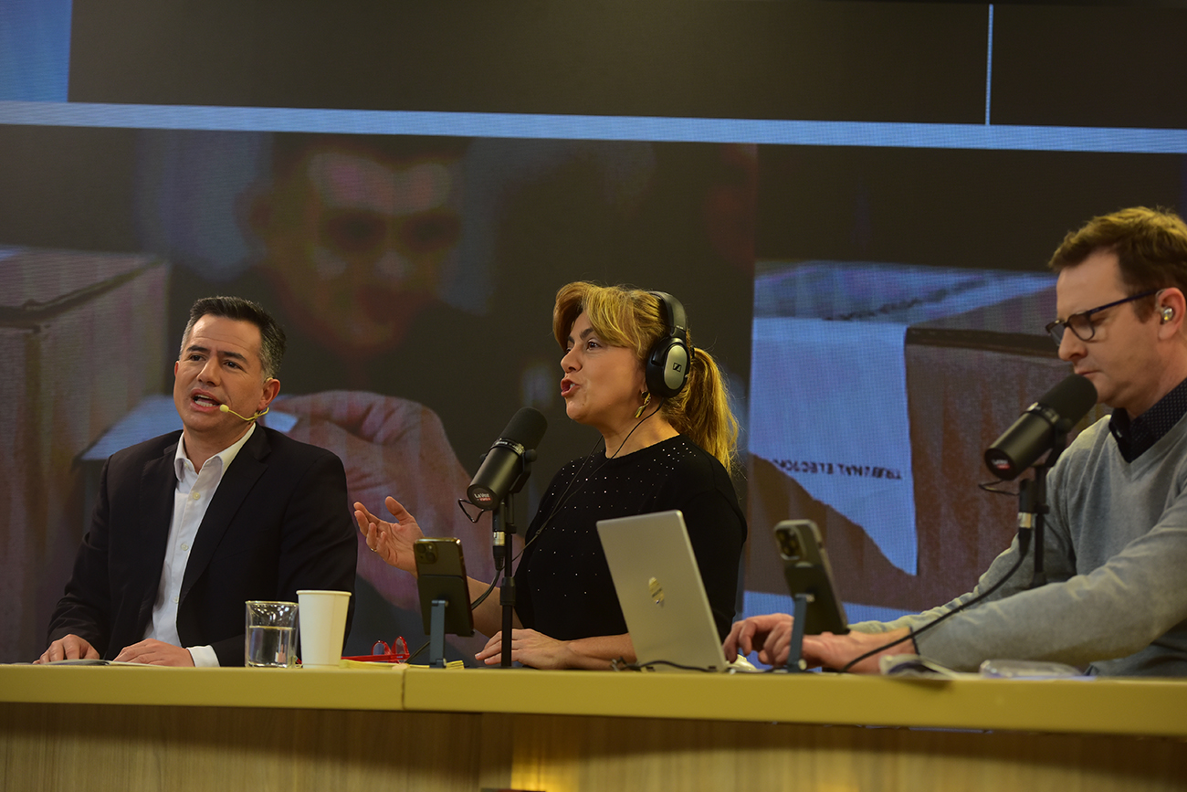Gabriel Bornoroni diputado nacional de la Libertad Avanza. Streaming de La Voz en Vivo(José Gabriel Hernández / La Voz)