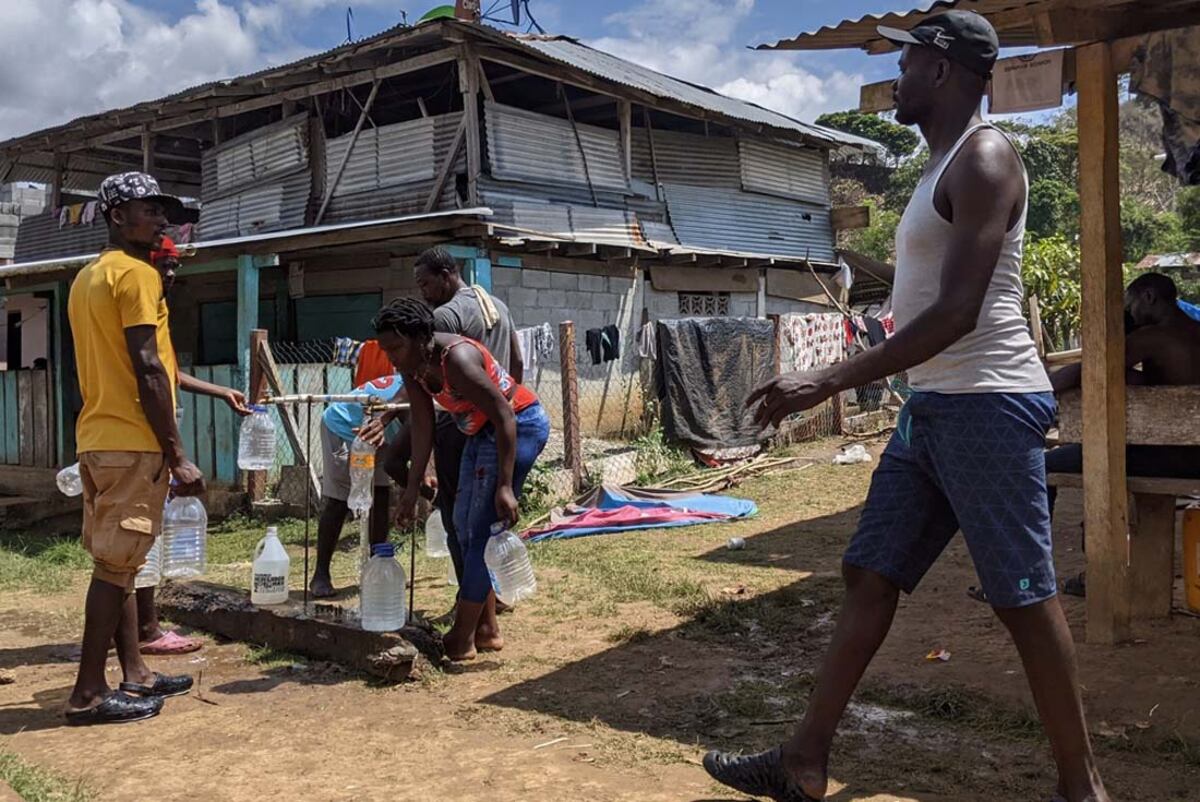 Bajo Chiquito es una comunidad panameña donde recalan los migrantes de Centro América que atraviesan el bosque de Darién con rumbo incierto. (Médicos Sin Frontera)