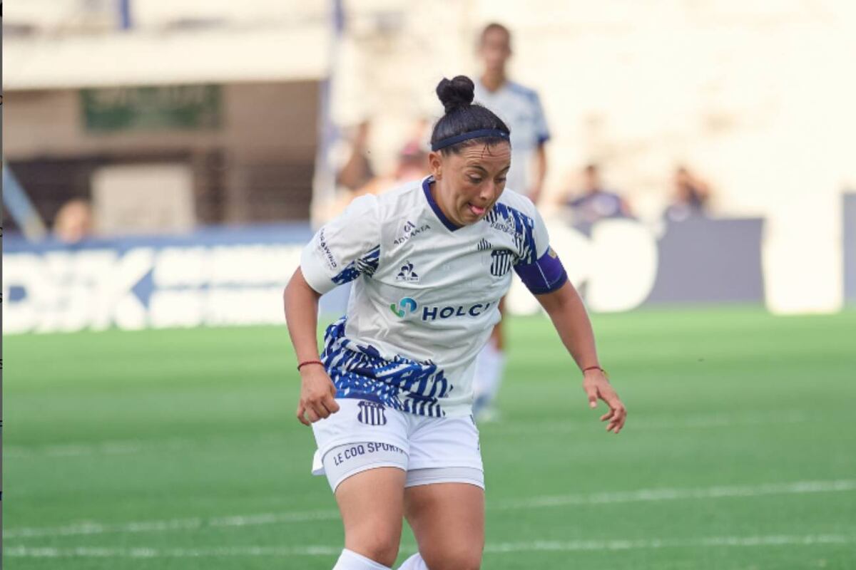 Eliana Capdevila, capitana del equipo femenino de Talleres (Prensa Talleres)