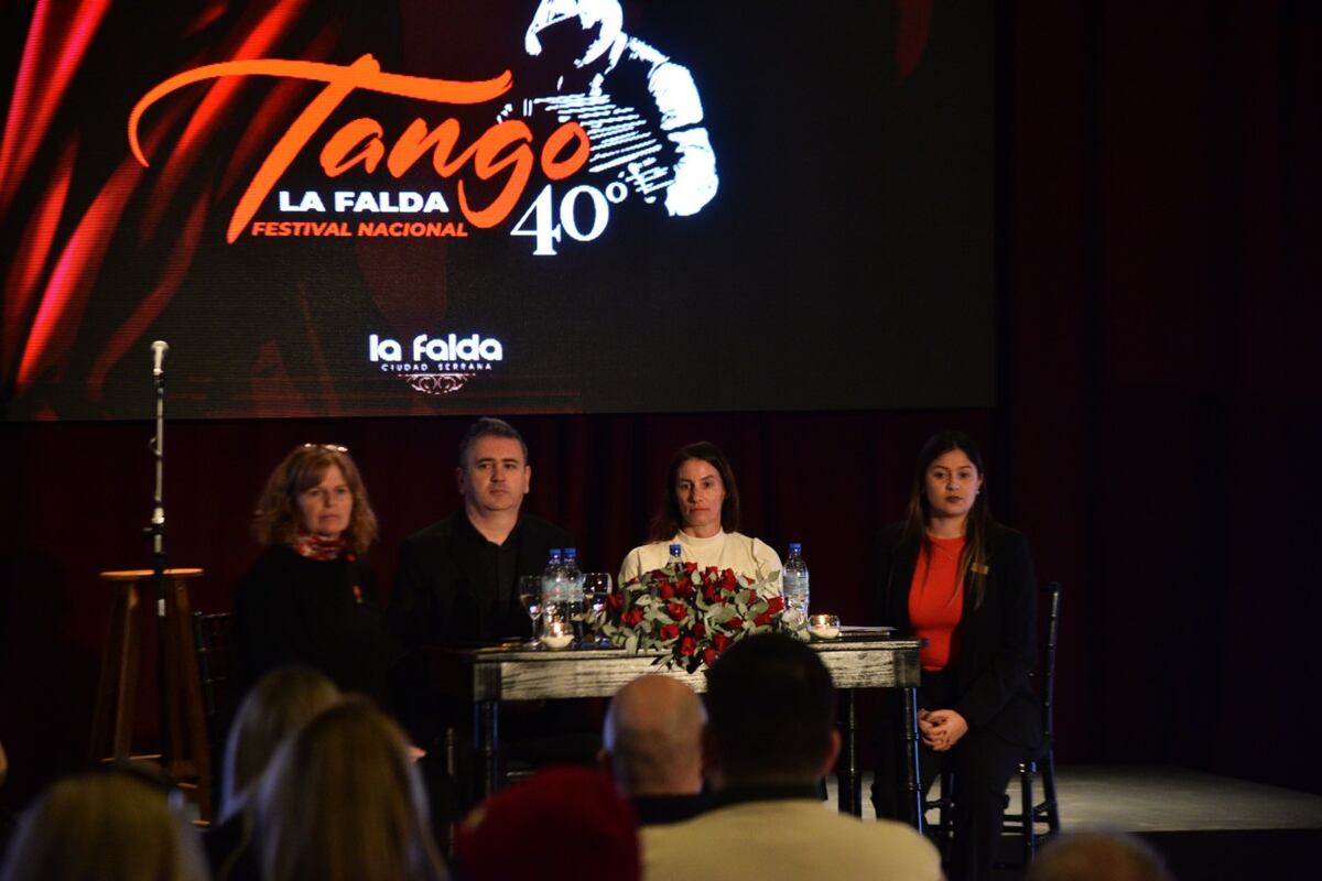 Presentación del 40 Festival de Tango de La Falda en el Buen Pastor, Córdoba.  (Pedro Castillo / La Voz)