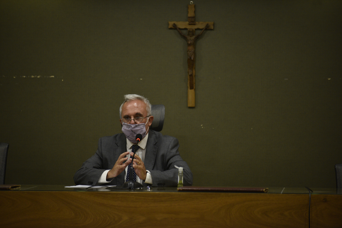 Juez. El vocal de la Cámara 4ª del Crimen Roberto Cornejo emitió un veredicto contundente. (La Voz)