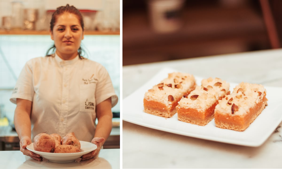 Maria Estela Tapia es una referente de la pastelería local. Fue Chef Patissier en distintos establecimientos.