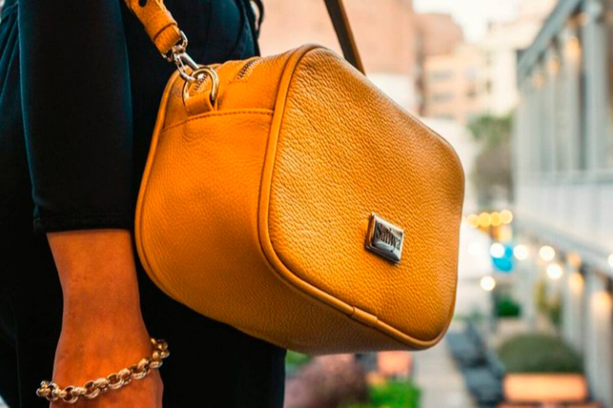 Sathya leather bags.