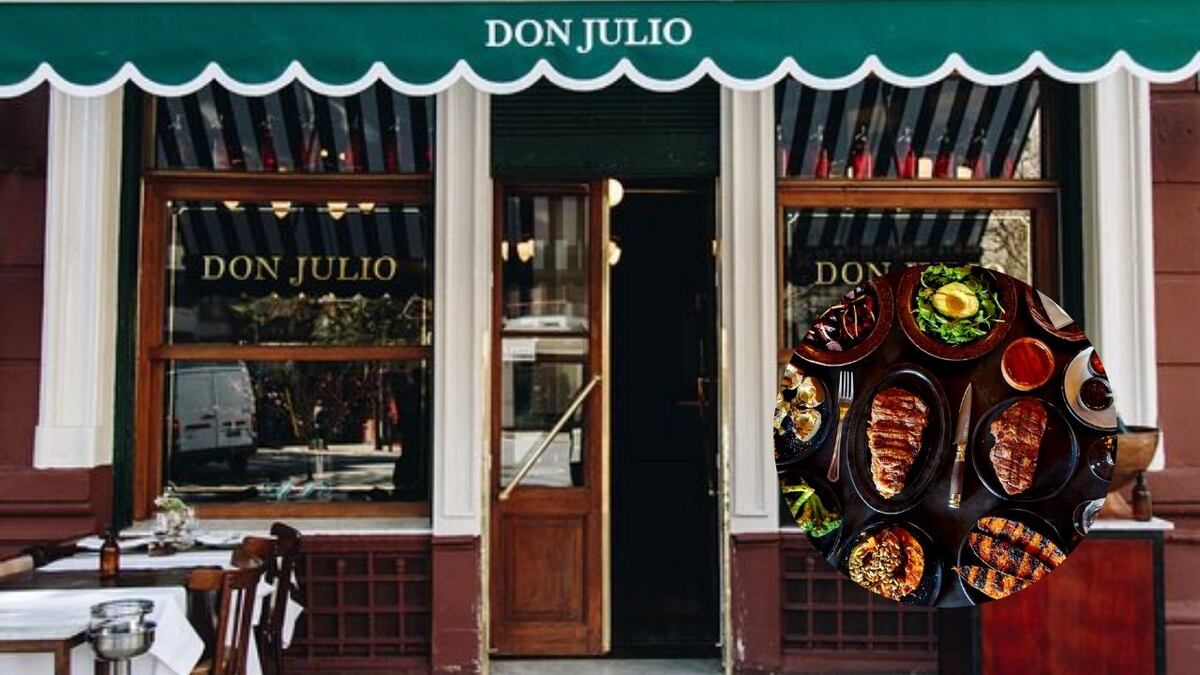 Don Julio se ubicó en el tercer puesto de los mejores restaurantes de Latinoamérica.