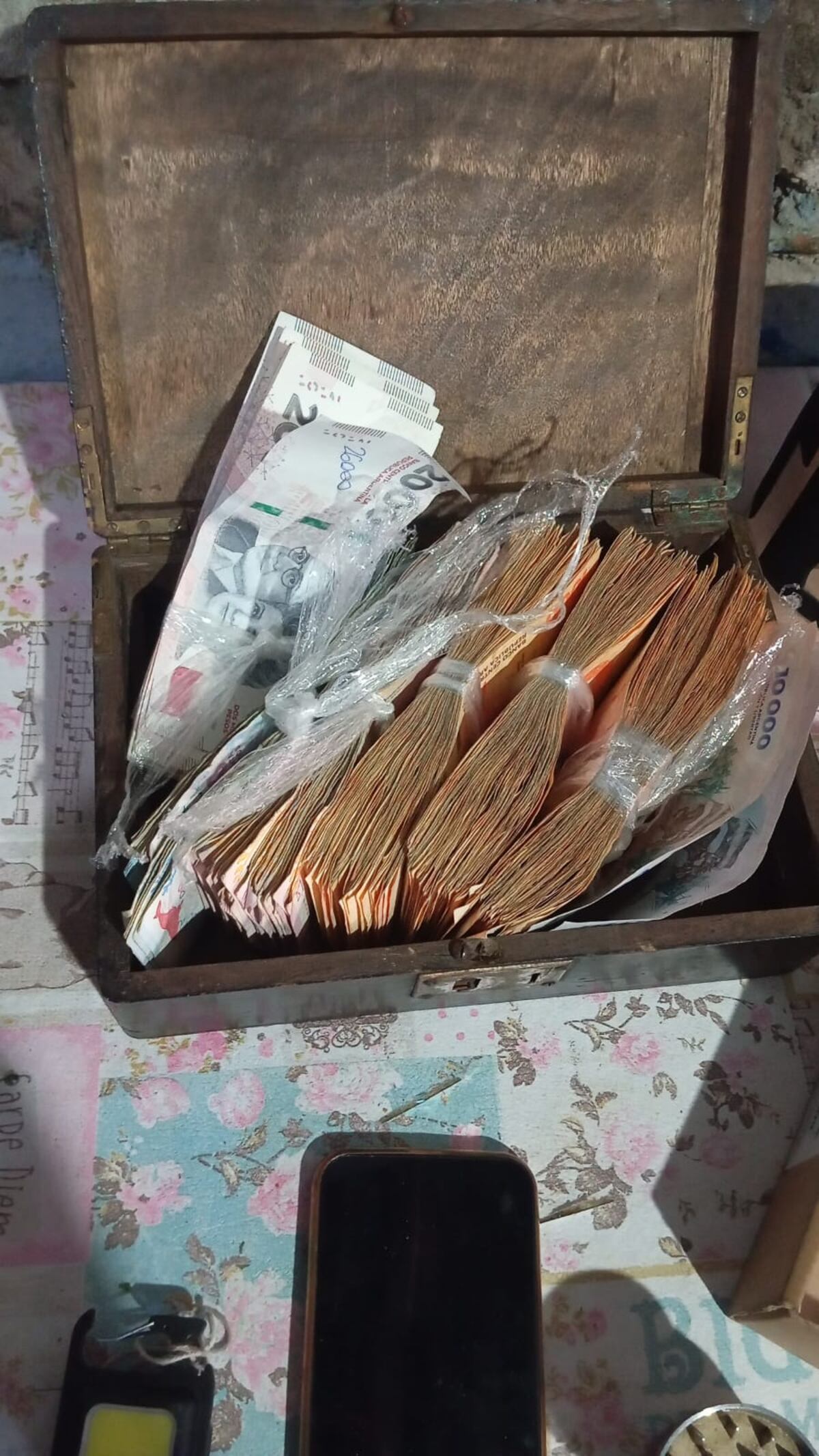 Elementos secuestrados. (Policía)