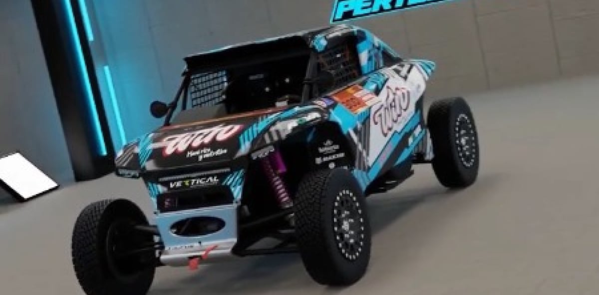 El Taurus T3 de la división Challenger, que con el número 300 correrán los campeones del mundo y está decorado con los colores argentinos. (Prensa Cavigliasso)