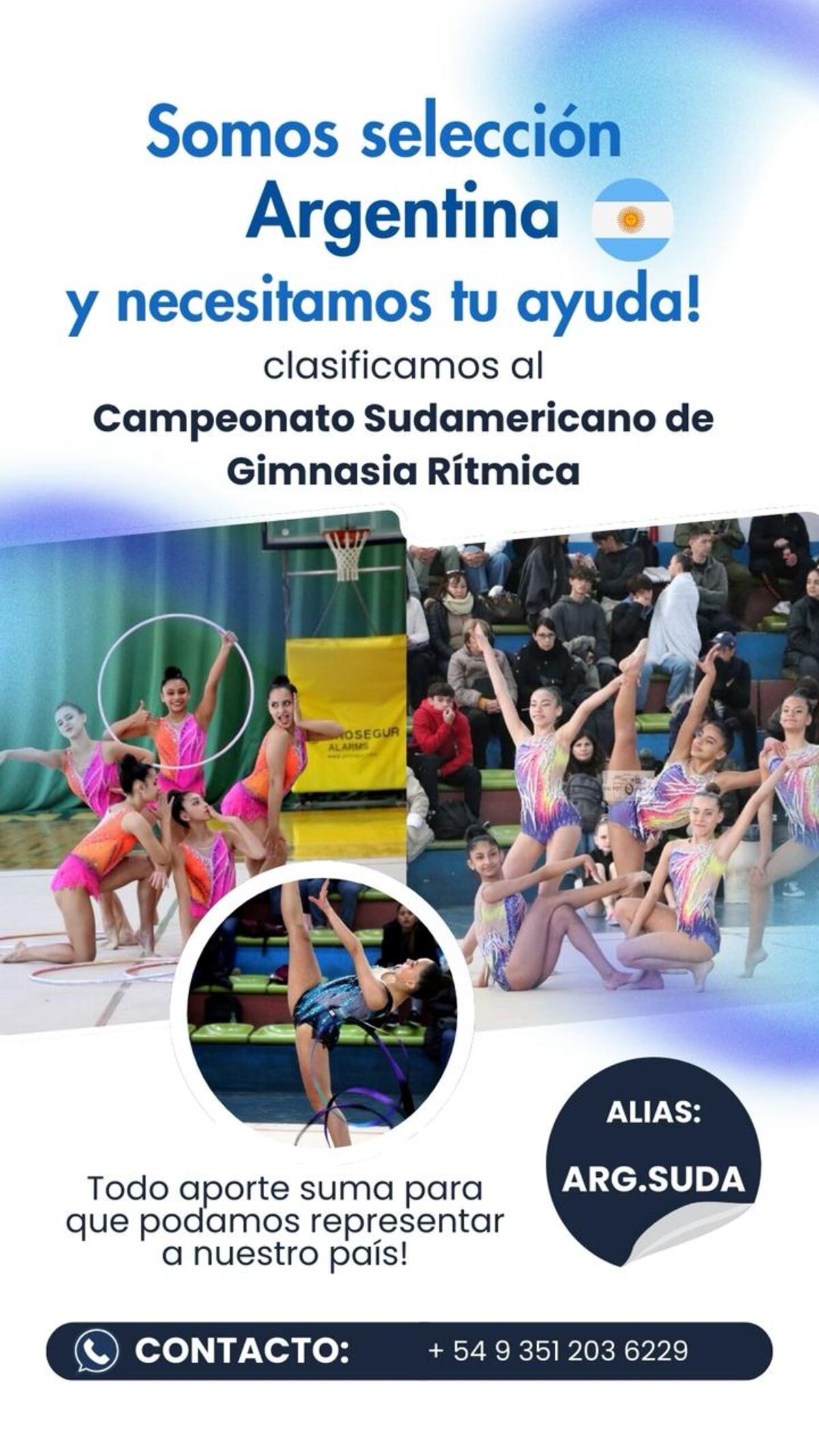 Difusión de ayuda para las deportistas