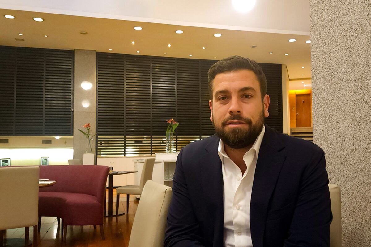El presidente del Ente Turismo Buenos Aires, Lucas Delfino. (Foto: Daniel Santos)