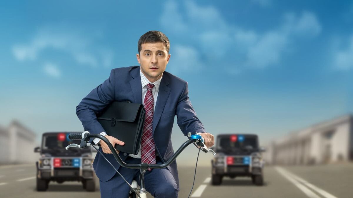 Serie “El servidor del pueblo", protagonizada por Volodimir Zelensky.