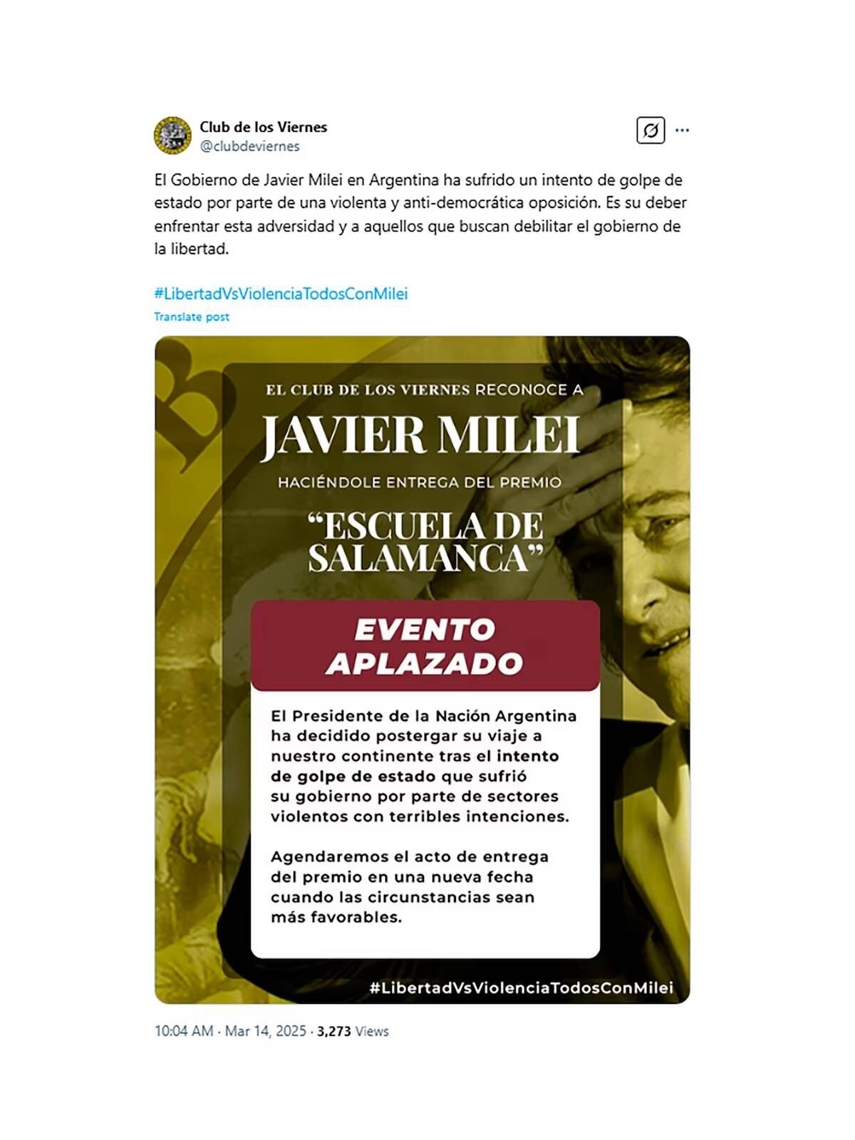 Club de los Viernes.