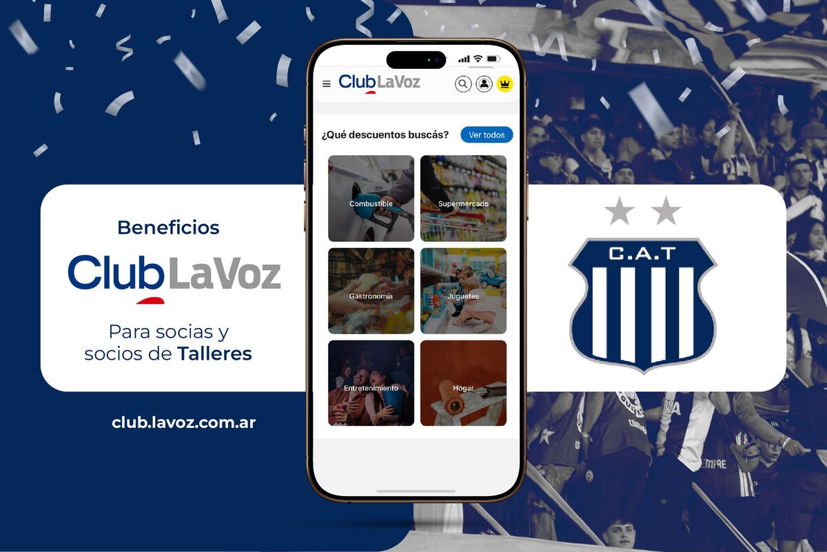 Sos socio de Talleres, sos socio de Club La Voz: los beneficios y cómo navegar la web de La Voz