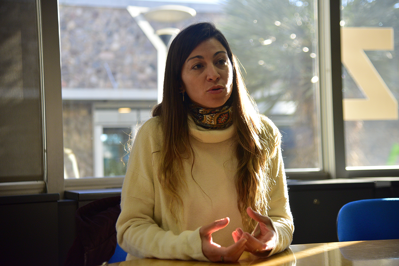 Lucila es la primera mujer, la única joven y la única referente de América Latina en integrar Wordl Land Trust (Pedro Castillo / La Voz)