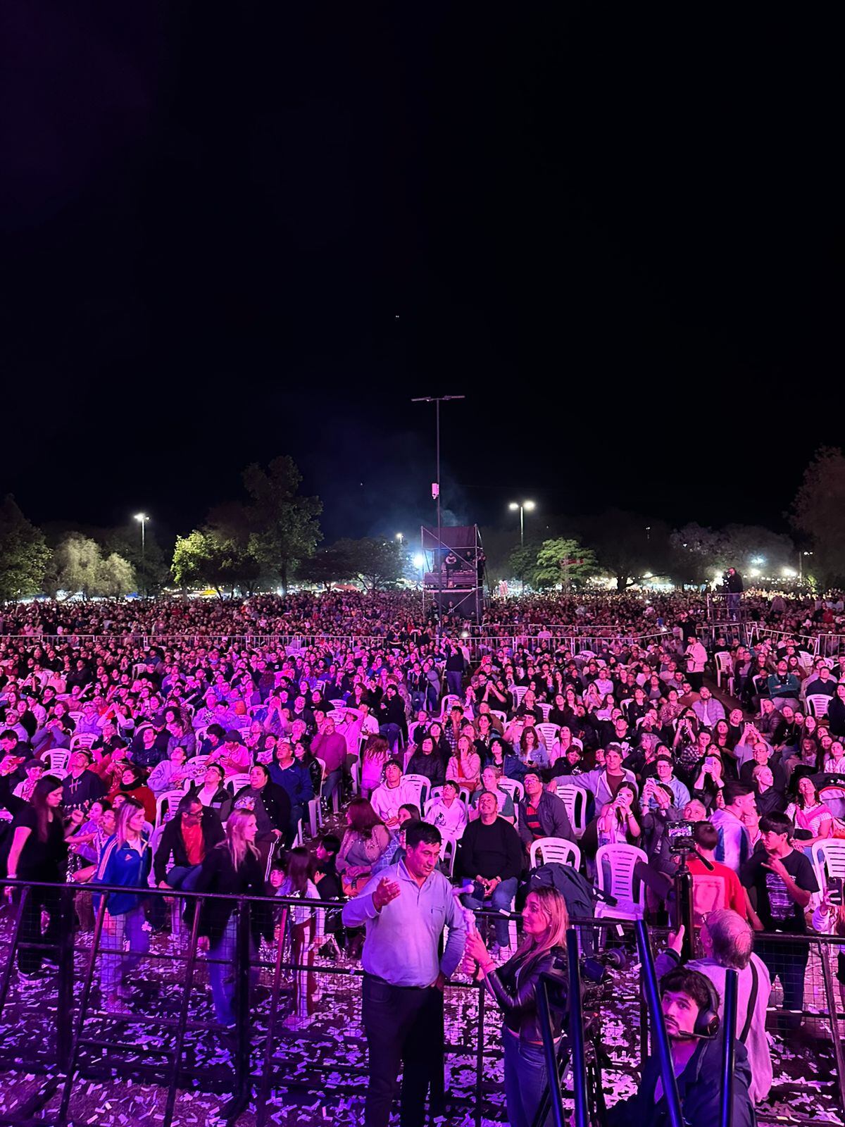 Morteros abrió la temporada de festivales cordobeses con más de 50 mil personas. (La Voz)