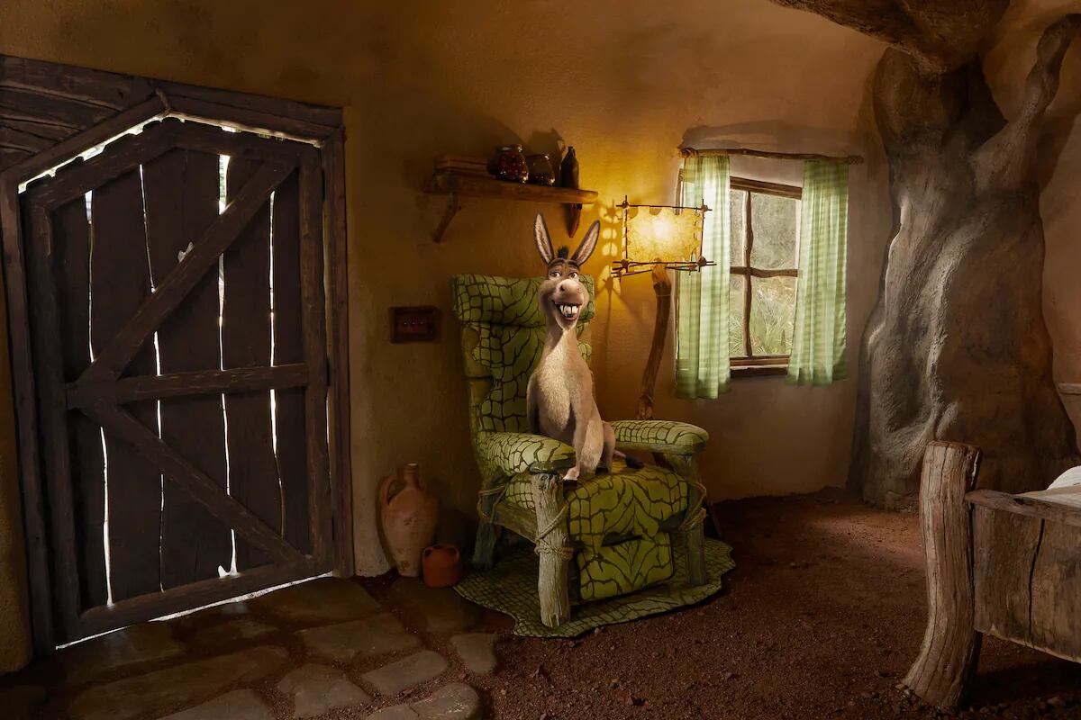 Dreamworks y Airbnb pusieron en alquiler la icónica casa de Shrek. (Fotos: Dreamworks)