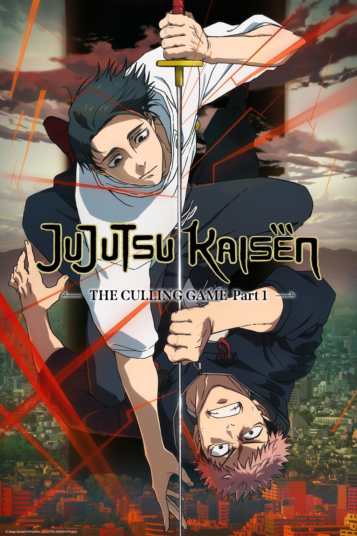 Jujutsu Kaisen, The Culling Game - Parte 1 llegará a Crunchyroll en enero de 2026 (Copyright © 2025 Dos Tercios y Medios SA de CV)