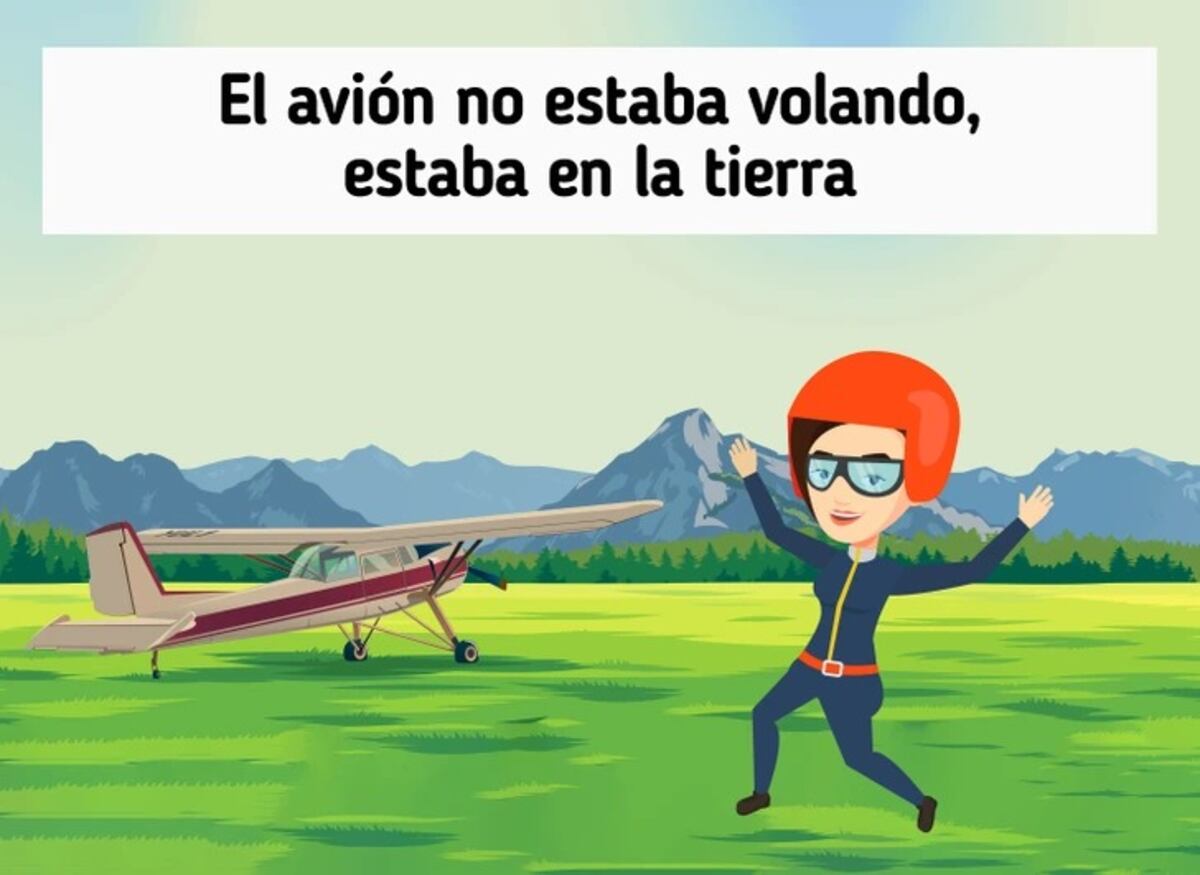 La solución del acertijo.