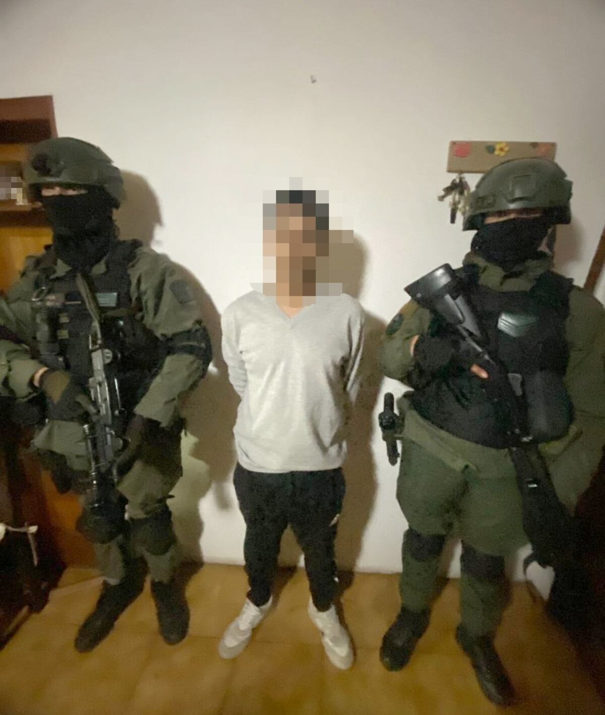 Cayó el hermano del Calavera Pelozo.