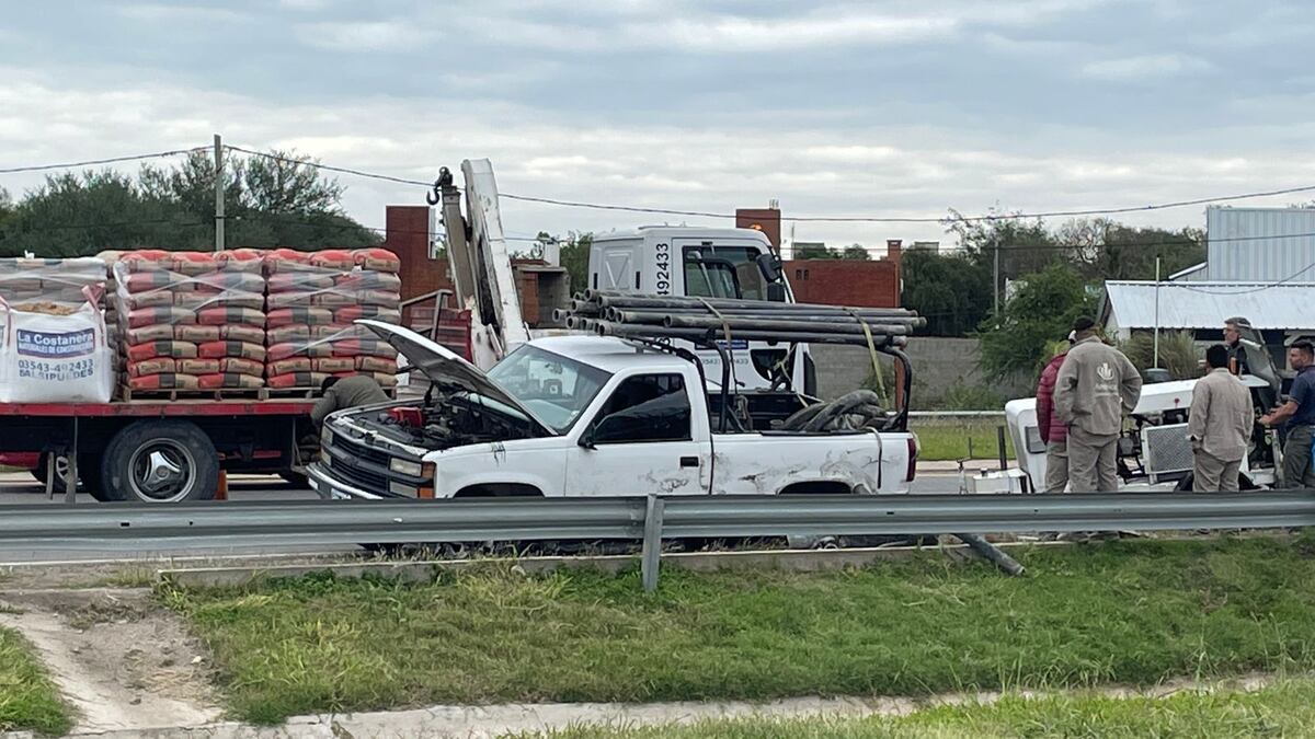 El accidente ocurrió sobre la E-53, en cercanías de Mendiolaza. (Walter Gianonni)