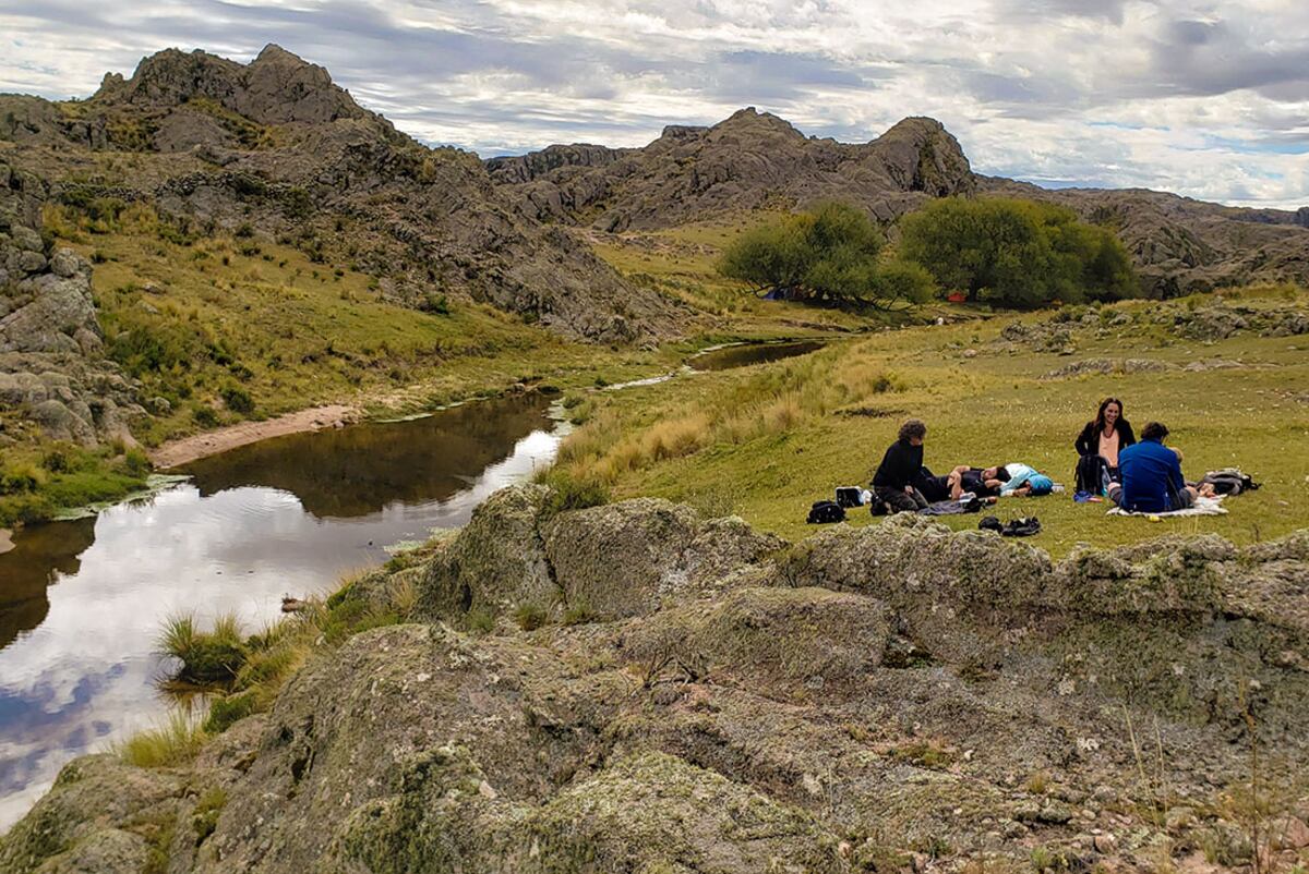 Una excursión a Los Gigantes en familia. Foto: Florencia Vigilante