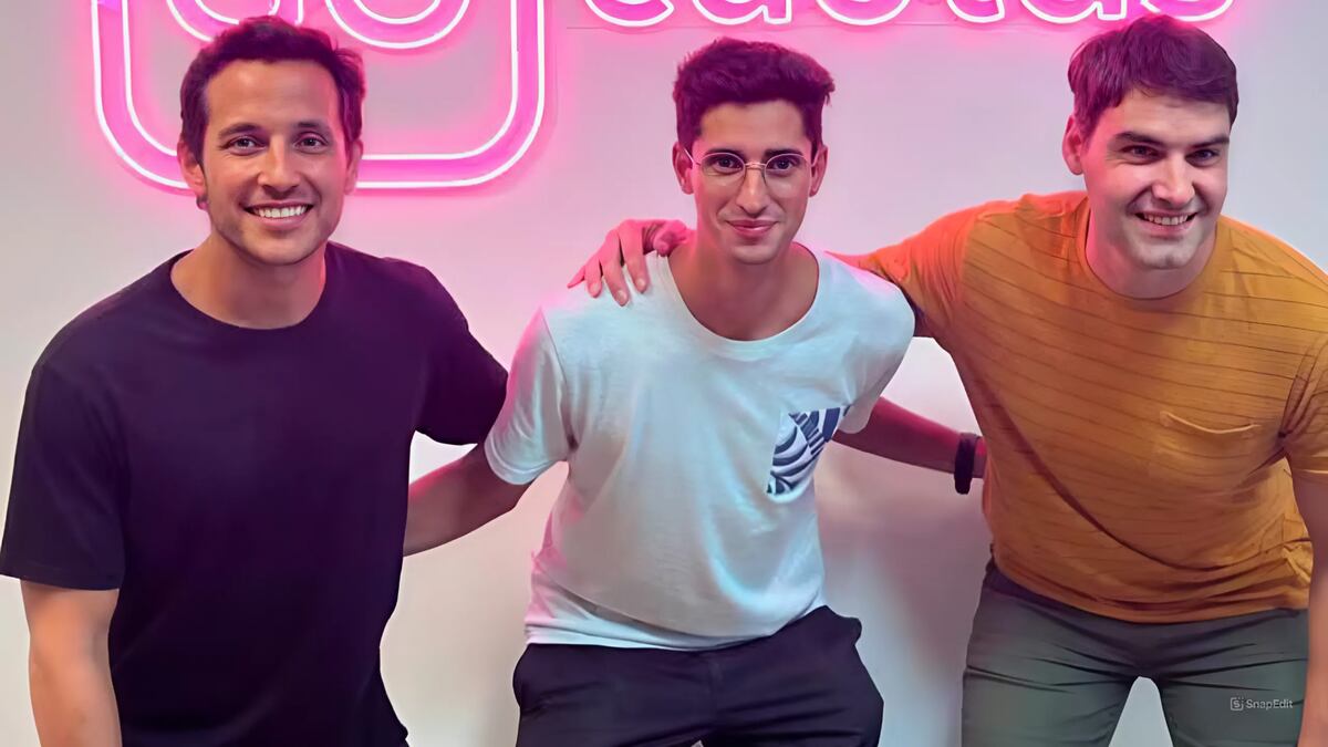 Cristian Rennella, Facundo Toraño y Emiliano Canova, socios fundadores de GoCuotas.