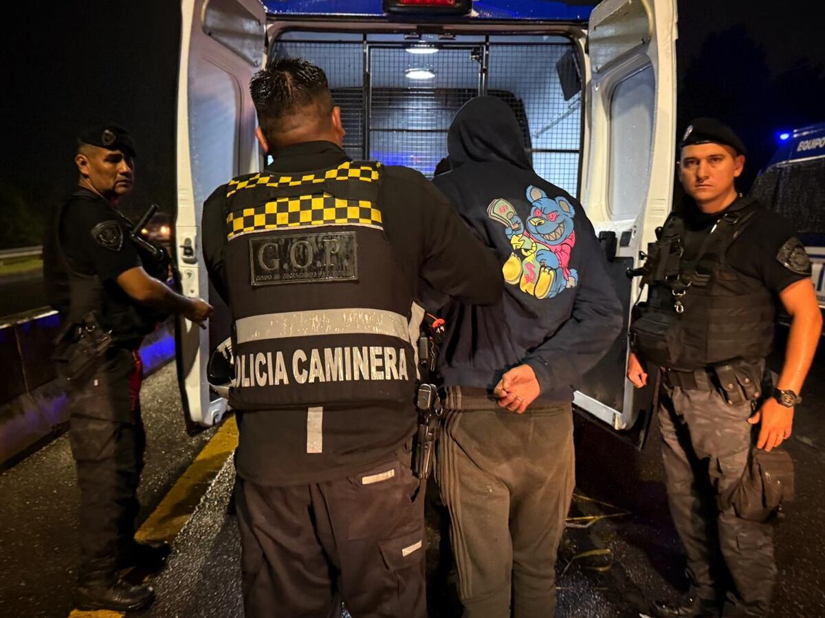 Uno de los detenidos. (Policía)