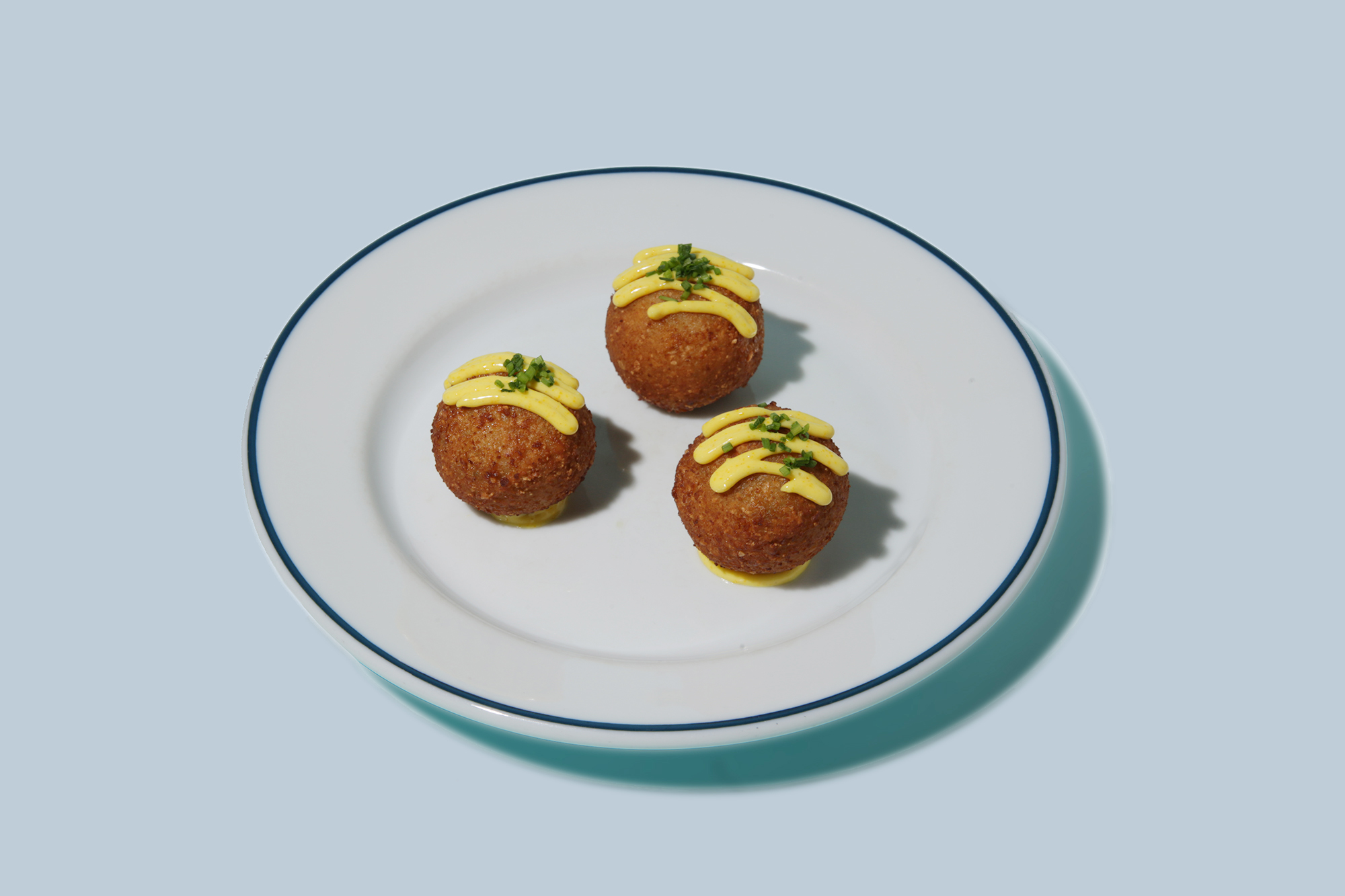 Croquetas de jamón serrano en Standar 69 (Foto: Prensa)
