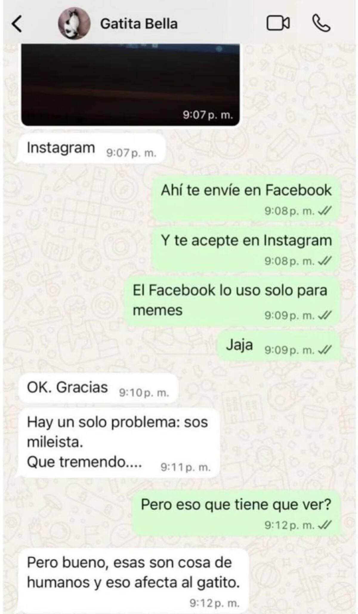 La conversación viral.