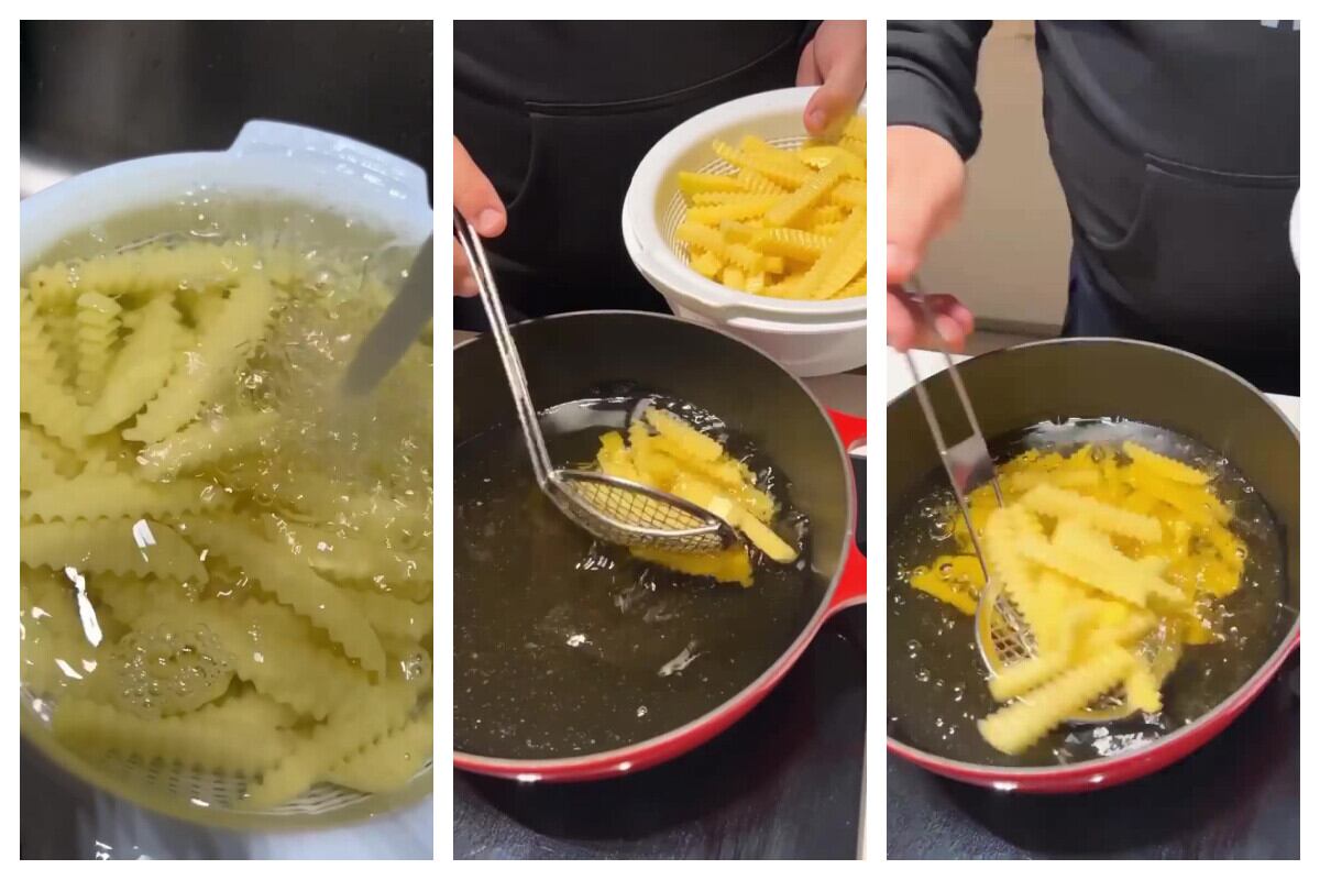 Las papas fritas del chef Dani García.