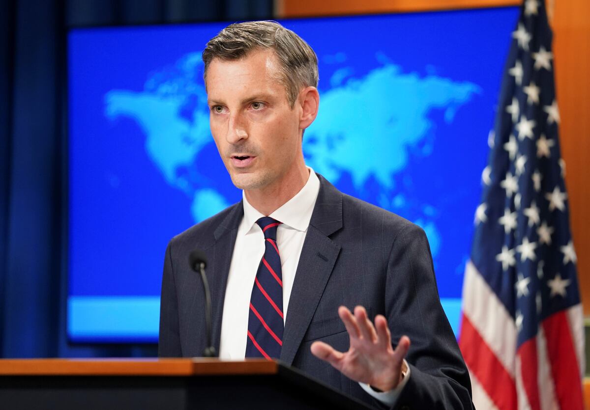 Ned Price. Portavoz del Departamento de Estado estadounidense. (AP)