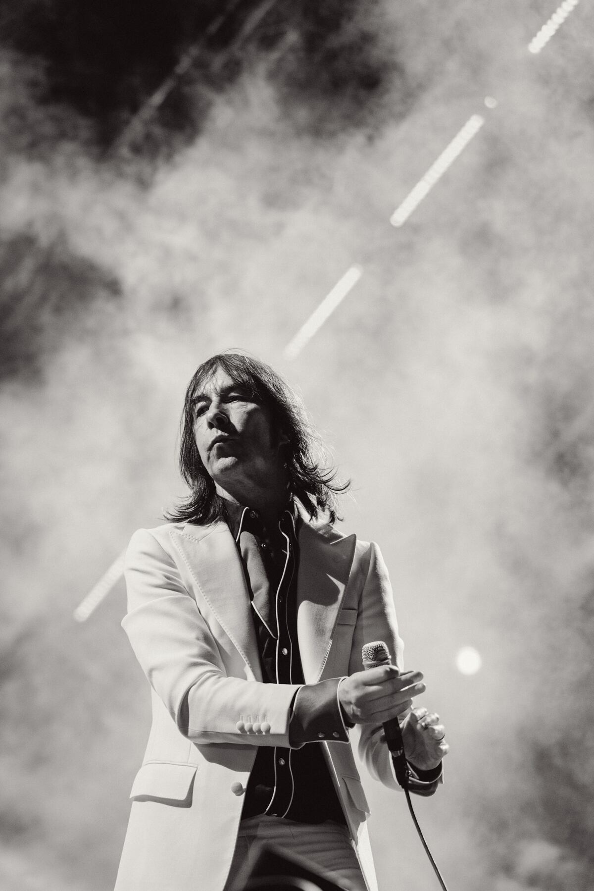 Primal Scream en el festival Music Wins, realizado en la tarde - noche del domingo en Costa Salguero, Caba. (Gentileza Lady Miru y Mateo Ronn)
