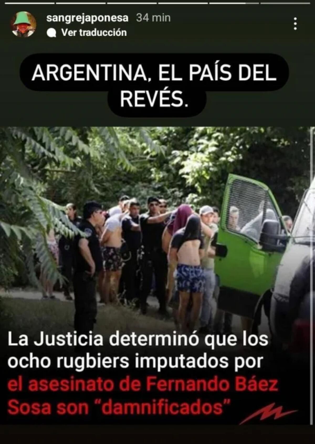El posteo de la China Suárez sobre la polémica resolución de la Justicia en la causa de Fernando Báez Sosa.
