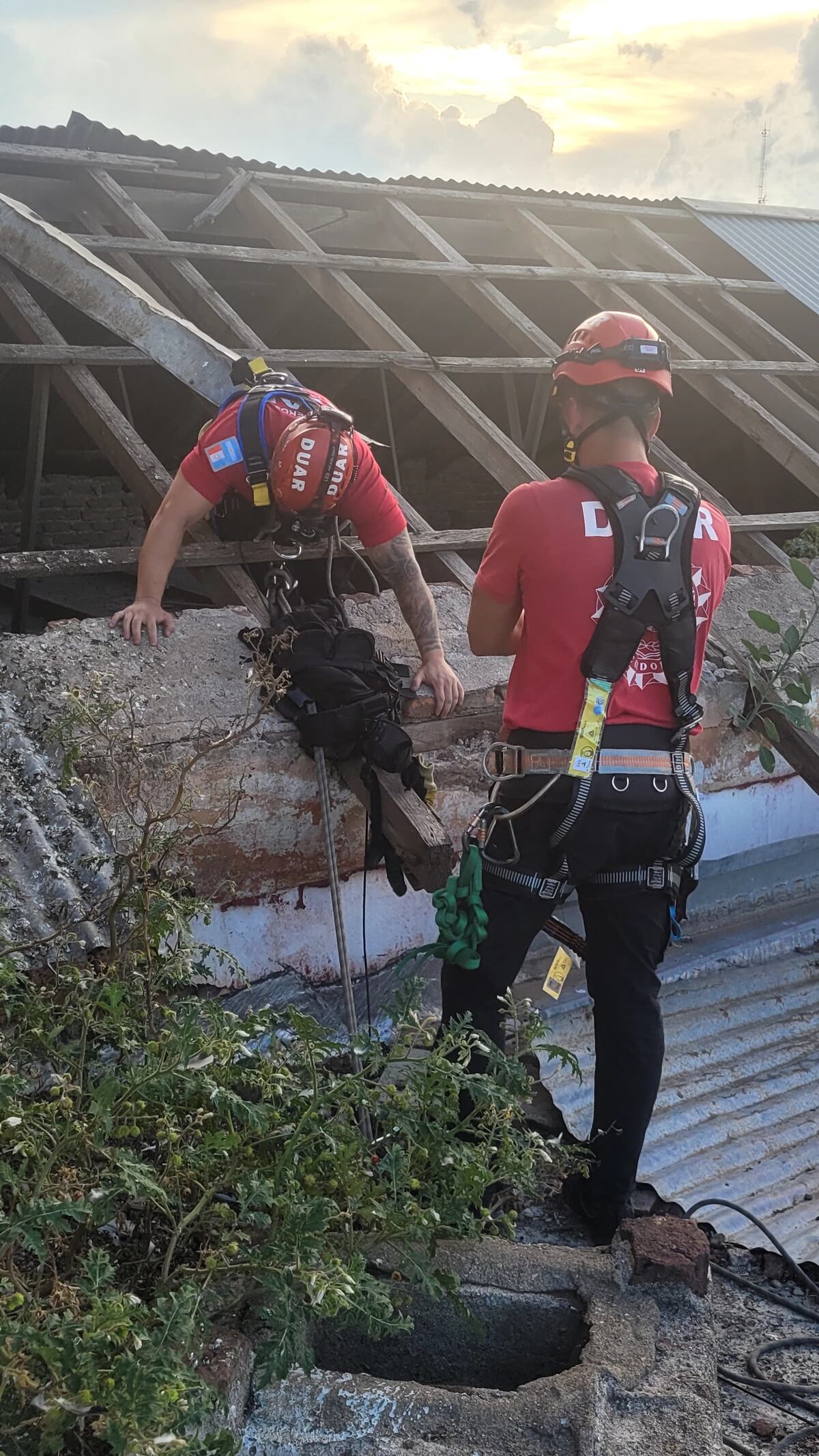 El rescate. (Policía)