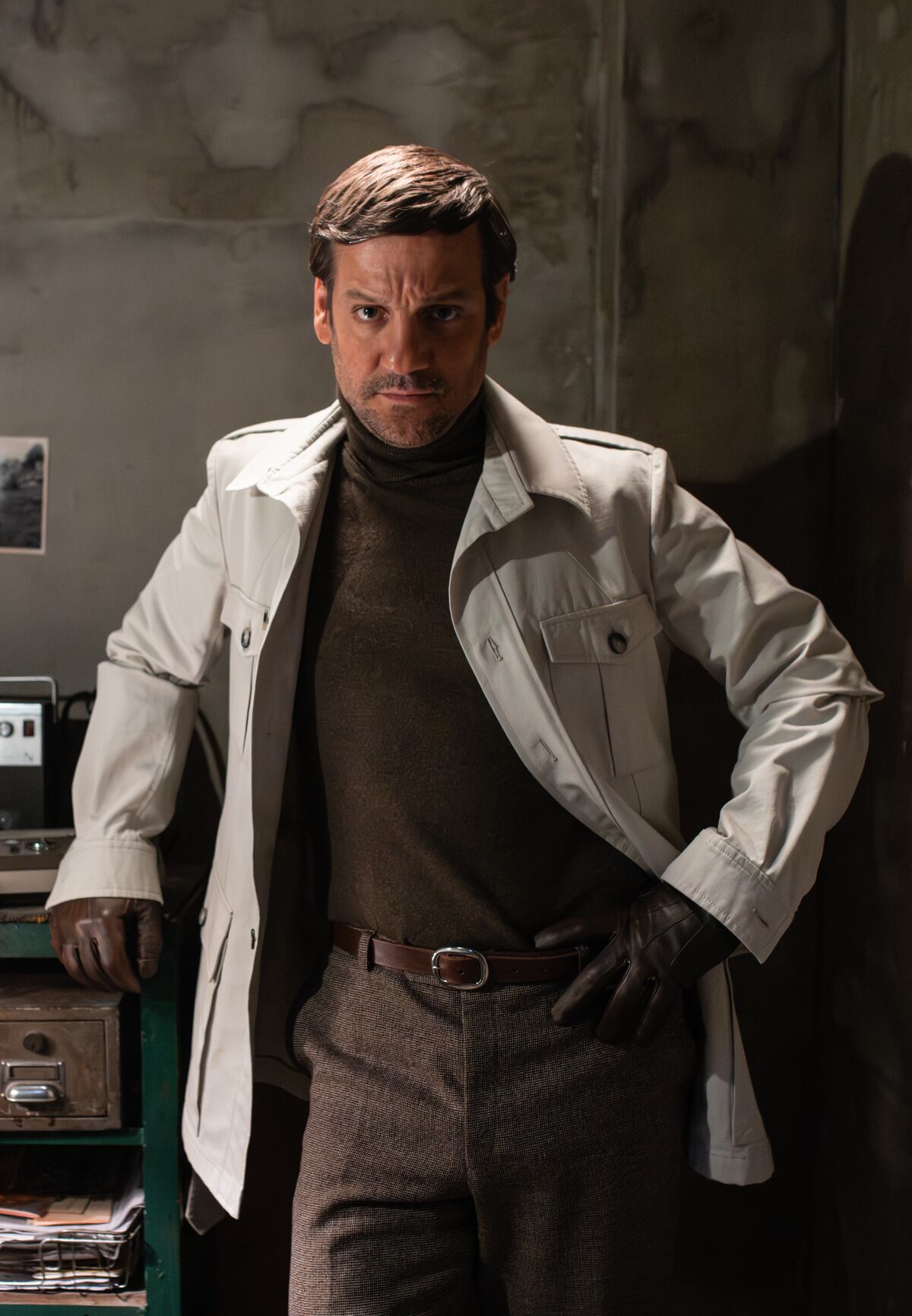 Aníbal Gordon. Rodrigo De La Serna como Gordon. Crédito: Marcos Ludevid / Netflix ©2025
