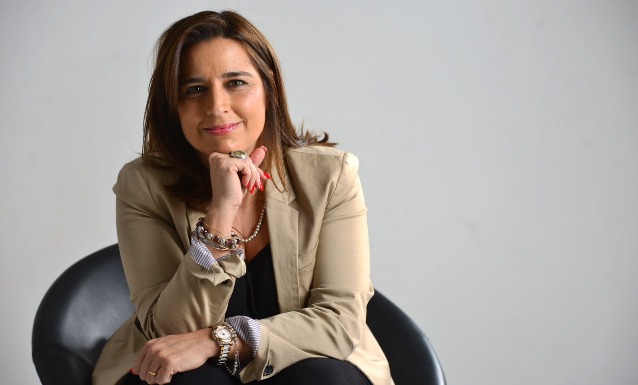 Soledad Carrizo, diputada nacional por Córdoba, en el programa Voz y Voto. (Nicolás Bravo / La Voz)