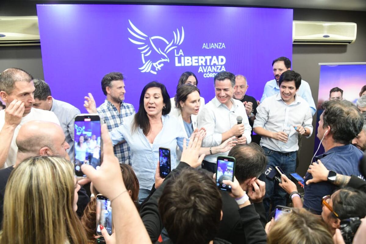 Triunfo de LLA en Córdoba, habló Roca: “Esta idea de la libertad recién empieza” (Javier Ferreyra / La Voz)