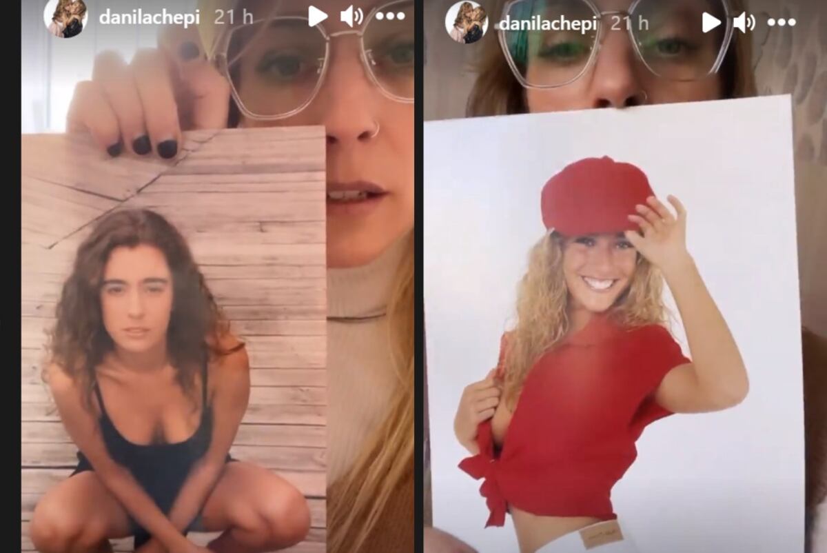 Las fotos retro de Dani La Chepi. Foto: captura pantalla Instagram