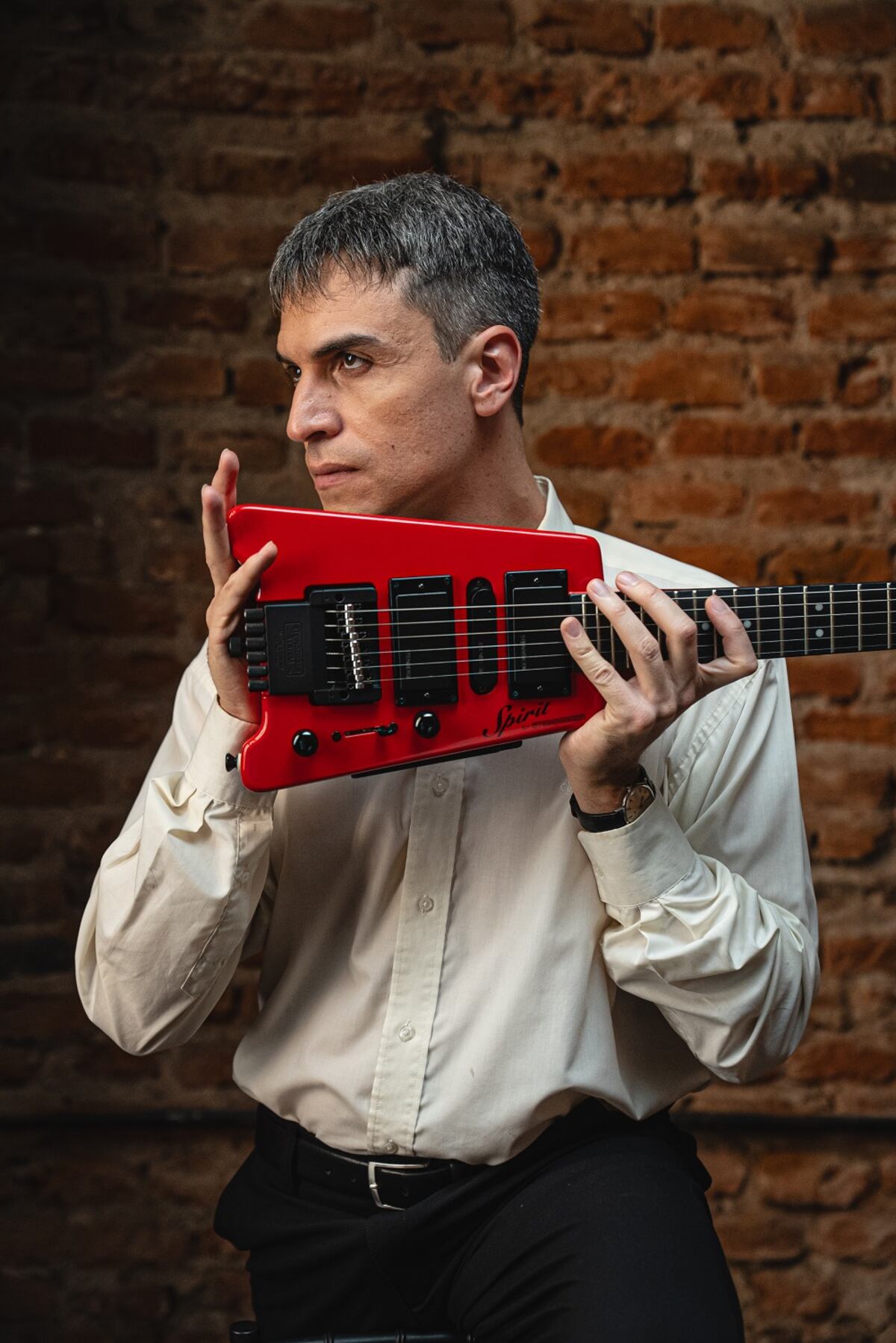 El artista asegura que lo que empezó como un concierto basado en sus canciones hoy se ha convertido en otro tipo de performance. (Gentileza Javier Pittorino).