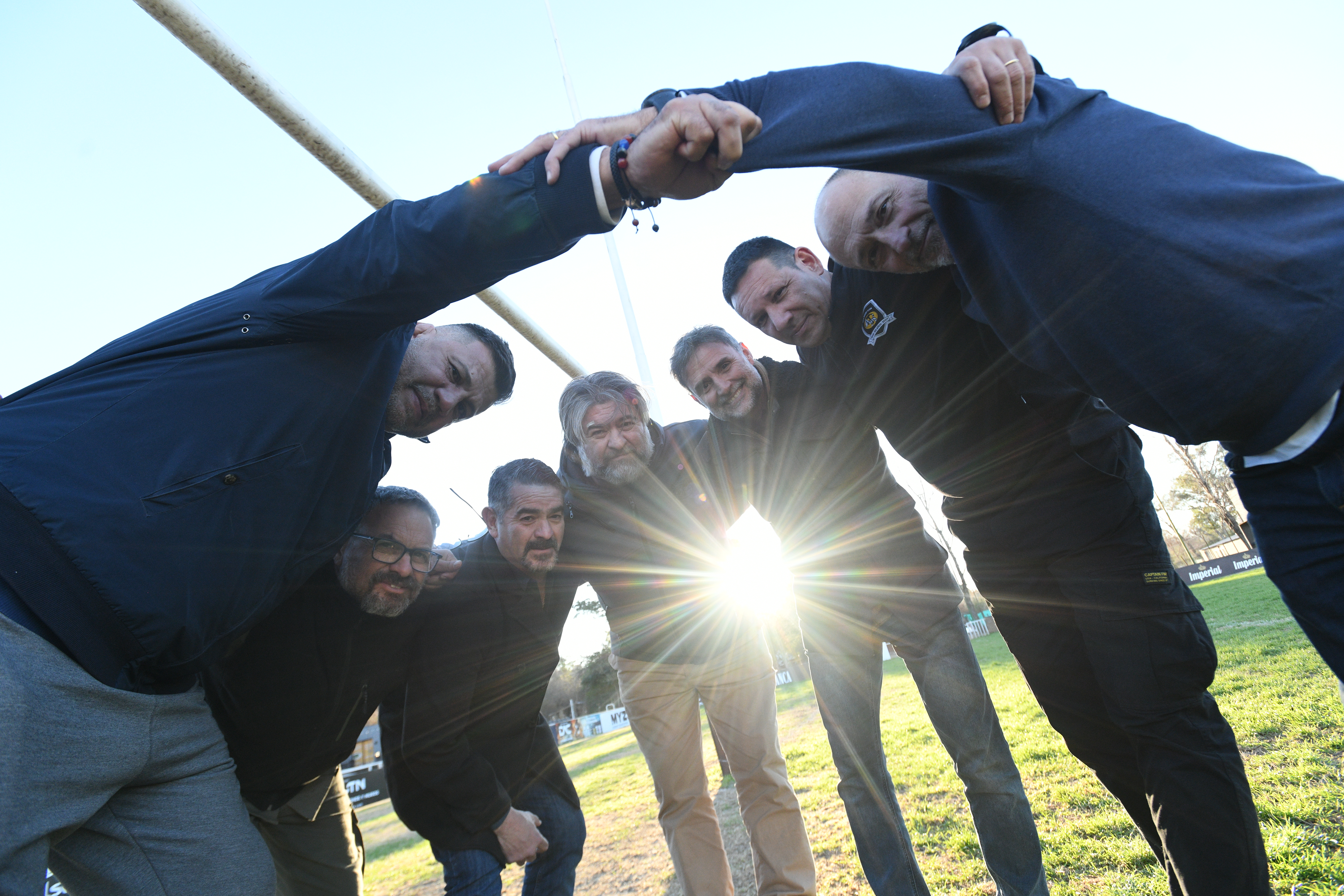 Historia de vida de amigos del club Tala que se juntan para ayudar a uno de ellos que tiene ELA. Foto Javier Ferreyra