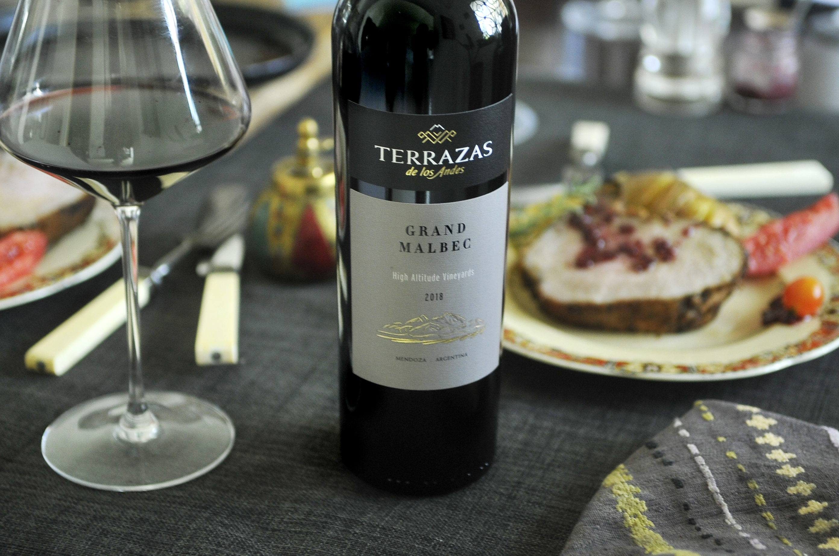 Terrazas Grand Malbec. Foto: Javier Ferreyra.