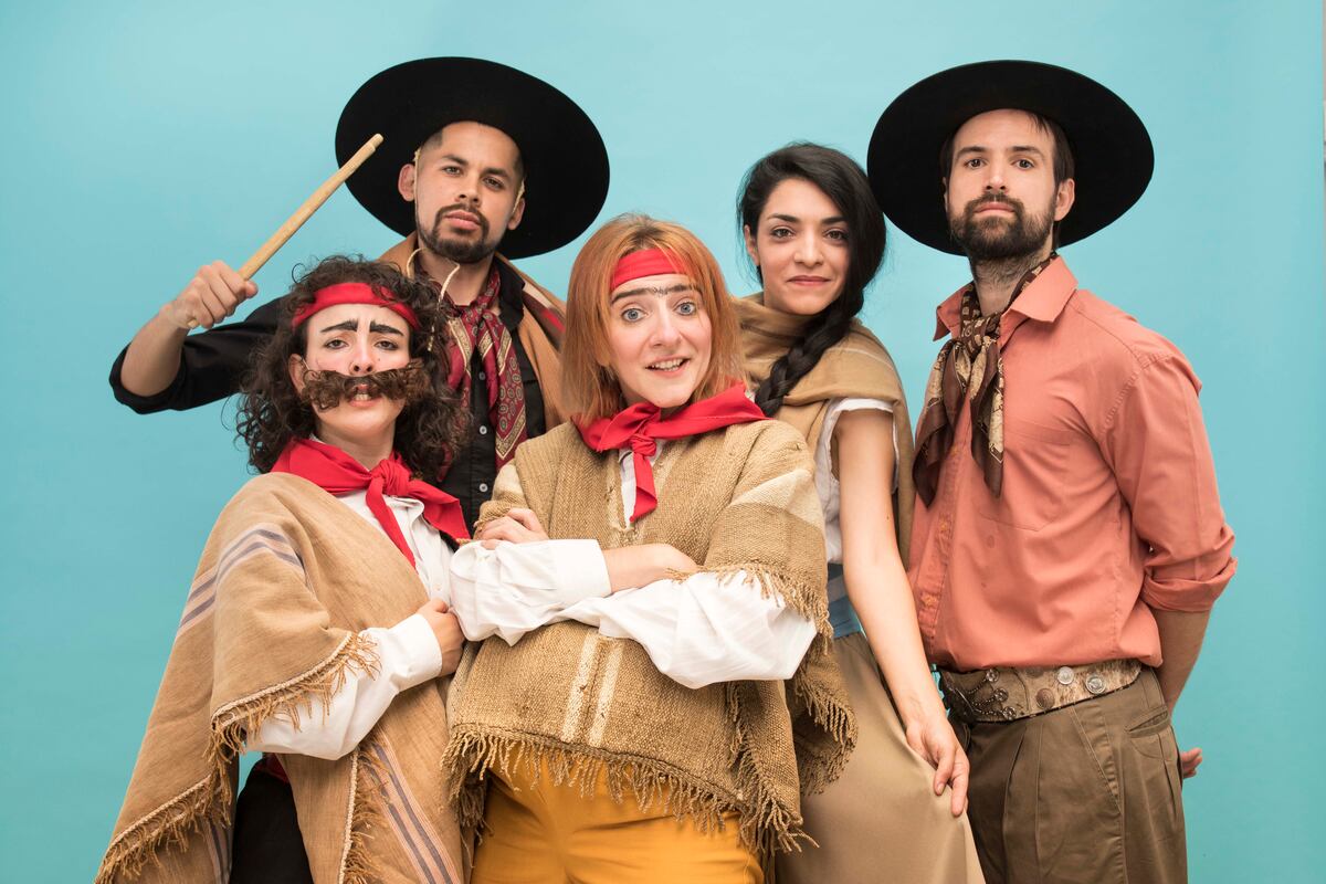 "Criollas, una subversión gaucha". Grupo Burdas. (Gentileza Gabriel San Martín)